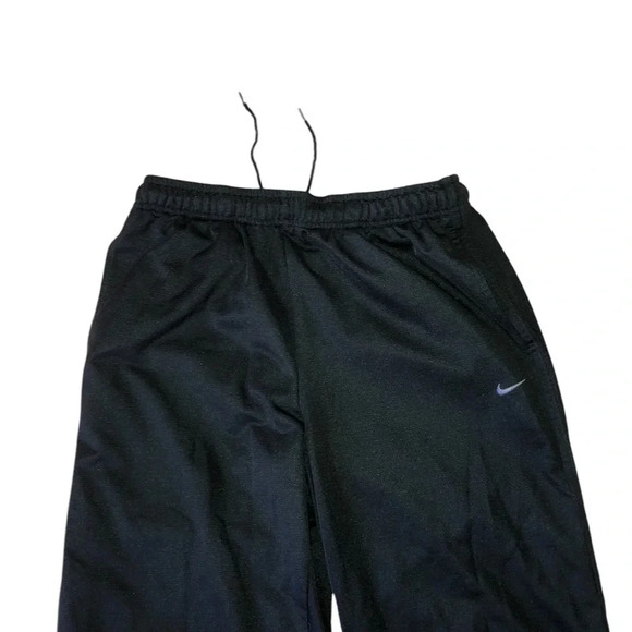 Vintage Nike sportswear black track pants / joggers sweatpants size L - Picture 2 of 5
